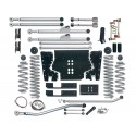 Train roulant complet Extreme Duty Long Arm +4,5"  115mm sans amortisseurs - Wrangler TJ 03 - 06