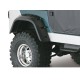 Bushwacker Kit d élargisseurs d aile Cut out Flare 4 éléments - Jeep CJ 76 - 86