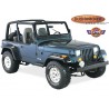 Bushwacker Kit d'extensions d'ailes Cut out Flare 4 éléments - Wrangler YJ 87 - 95