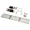 Kit de capot acier inox - Wrangler TJ 96 - 97