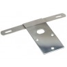 Support de plaque acier inox - Jeep CJ 76 - 86